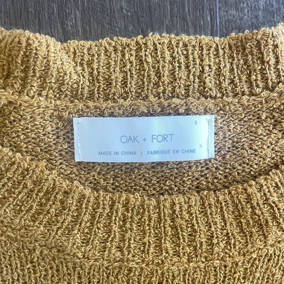 NWOT Oak and Fort Acrylic Sweater in Small - Picture 6 of 7